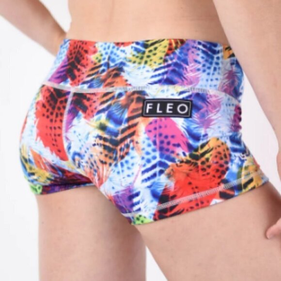 FLEO Wild Feather Shorts (Original) size Medium - Picture 2 of 7